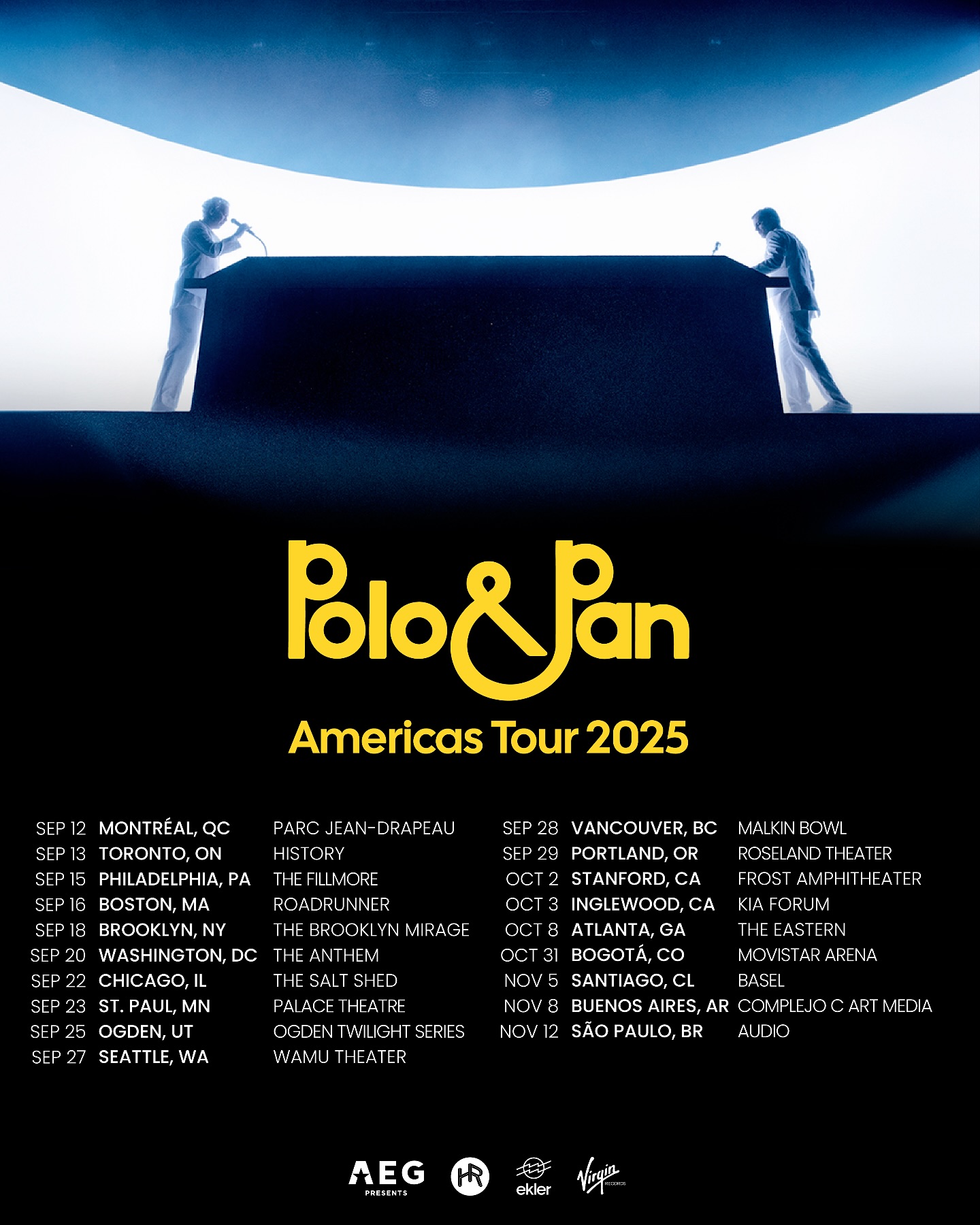 Polo & Pan Americas Tour 2025 Tour Poster 2025